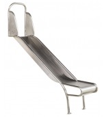 Tobogán de acero inoxidable Stur de 2,8 m – 1250 mm