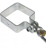 Gancho metálico para columpio cuadrado 90 mm x 90 mm