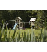 Parque infantil Ático + Kiosk + columpio + Puente