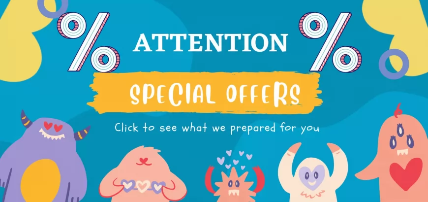 Special offers — See what we have prepared for you