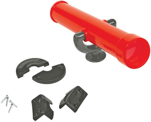 Teleskop czerwono-grey für ein Spielplatz