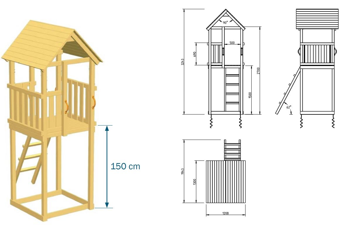 Kiosk Play Tower with Challenger Module – product detail 1