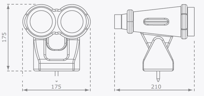 Lornetka na plac zabaw wymiary