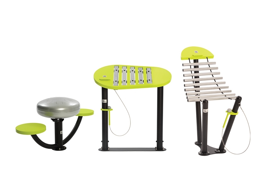 Outdoor musical instruments